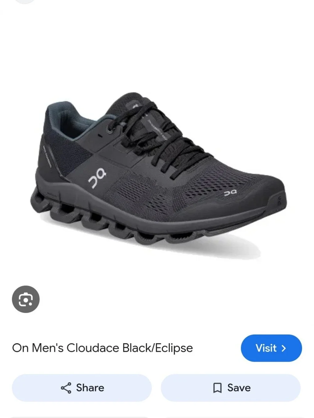 Size 11 Men's Black On Running Cloud 2 Running Shoes In Good Conditon
